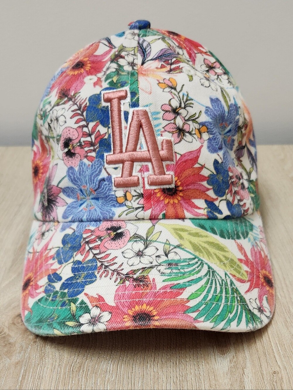 **NEW** Los Angeles Dodgers MLB 47 Brand Womens Floral Baseball Hat Cap Flowers